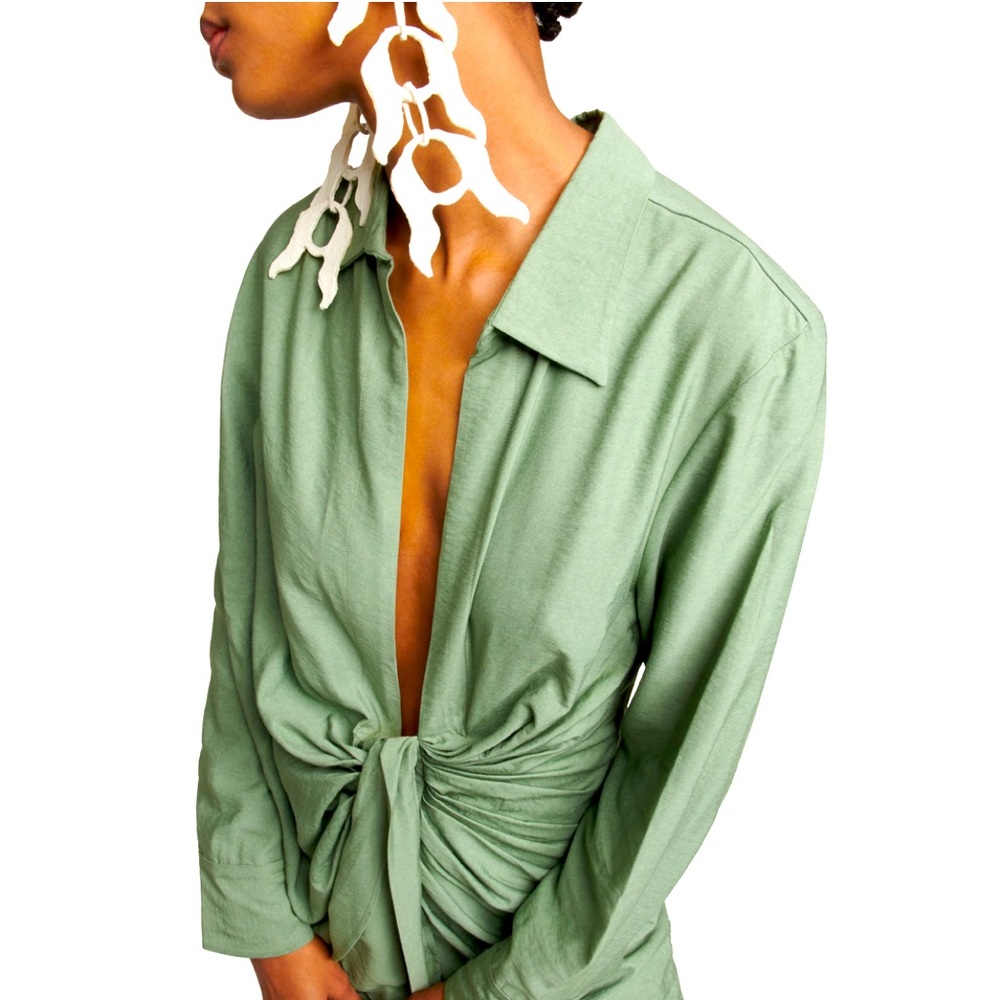 🇫🇷 Jacquemus La robe Bahia in green